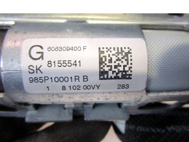 ZRACNA BLAZINA GLAVA LEVA OEM N. 606309400F ORIGINAL REZERVNI DEL RENAULT LAGUNA BT0/1 KT0/1 MK3 BER/SW (10/2007 - 08/2010) DIESEL LETNIK 2008