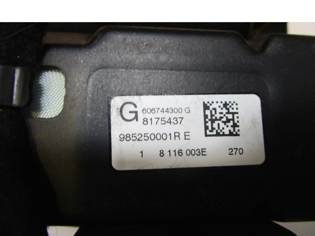 KIT AIRBAG KOMPLET OEM N. 23378 KIT AIRBAG COMPLETO ORIGINAL REZERVNI DEL RENAULT LAGUNA BT0/1 KT0/1 MK3 BER/SW (10/2007 - 08/2010) DIESEL LETNIK 2008