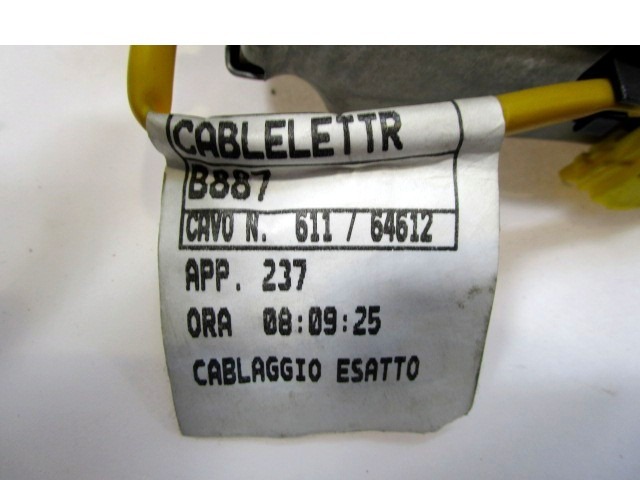 KIT AIRBAG KOMPLET OEM N. 18326 KIT AIRBAG COMPLETO ORIGINAL REZERVNI DEL LANCIA MUSA 350 (2004 - 2007) BENZINA LETNIK 2006