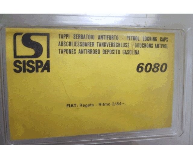 POKROV REZERVOARJA OEM N. 6080 ORIGINAL REZERVNI DEL FIAT RITMO 138 R (1982 - 1988)BENZINA LETNIK 1982