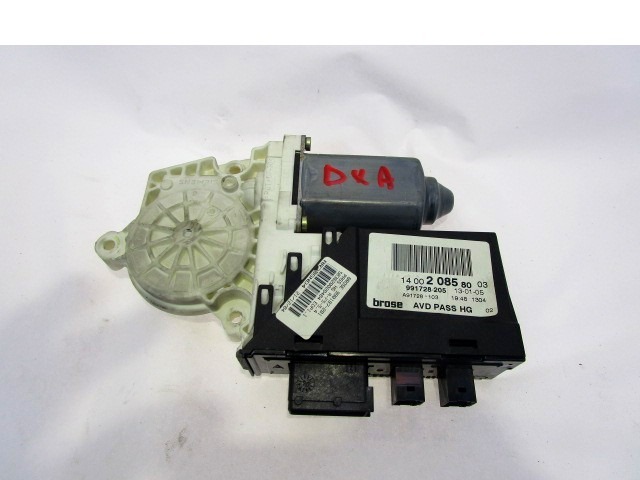 DVIZNI MEHANIZEM SPREDNIH STEKEL  OEM N. 1400208580 ORIGINAL REZERVNI DEL CITROEN C8 EA EB LX (2002 - 2014) DIESEL LETNIK 2005