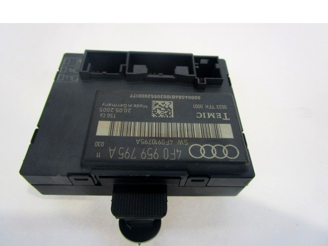 RACUNALNIK VRAT IN STEKEL OEM N. 4F0959795A ORIGINAL REZERVNI DEL AUDI A6 C6 4F2 4FH 4F5 BER/SW/ALLROAD (07/2004 - 10/2008) DIESEL LETNIK 2005