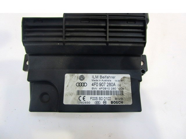 RACUNALNIK MOTORJA/REM OEM N. 4F0907280A ORIGINAL REZERVNI DEL AUDI A6 C6 4F2 4FH 4F5 BER/SW/ALLROAD (07/2004 - 10/2008) DIESEL LETNIK 2005