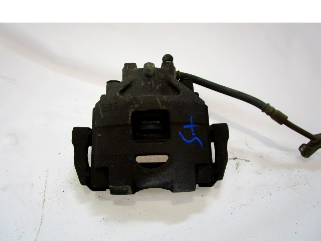 SPREDNJE LEVE ZAVORNE CELJUSTI  OEM N. 477500D070 ORIGINAL REZERVNI DEL TOYOTA YARIS P9 MK2 (01/2006 - 2009) BENZINA LETNIK 2006