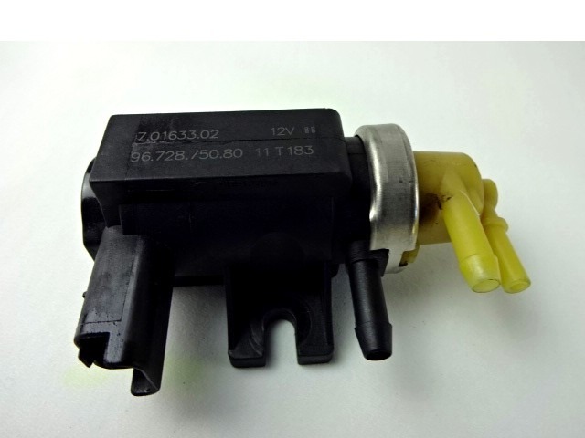 ELEKTROVENTIL  OEM N. 9672875080 ORIGINAL REZERVNI DEL CITROEN C4 MK2 (2010 - 2018) DIESEL LETNIK 2011