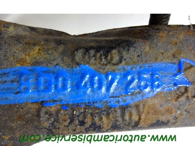 VRTLJIVI LEZAJ DESNO / PESTO KOLESA Z LEZAJEM SPREDAJ OEM N. 8B0407258 ORIGINAL REZERVNI DEL VOLKSWAGEN PASSAT B5.5 3B3 3B6 3BG R BER/SW (11/2000 - 2005) DIESEL LETNIK 2001