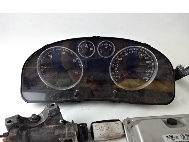 KOMPLET ODKLEPANJE IN VZIG  OEM N. 15786 KIT ACCENSIONE AVVIAMENTO ORIGINAL REZERVNI DEL VOLKSWAGEN PASSAT B5.5 3B3 3B6 3BG R BER/SW (11/2000 - 2005) DIESEL LETNIK 2001