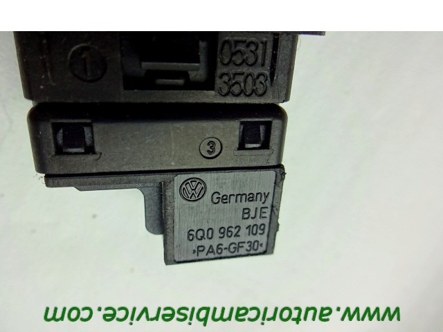 RAZLICNA STIKALA  OEM N. 6Q0962109 ORIGINAL REZERVNI DEL VOLKSWAGEN PASSAT B6 3C2 3C5 BER/SW (2005 - 09/2010)  DIESEL LETNIK 2007