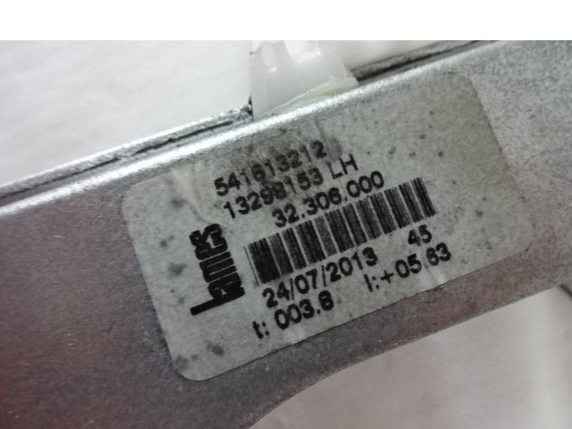 MEHANIZEM DVIGA SPREDNJIH STEKEL  OEM N. 13298153 ORIGINAL REZERVNI DEL OPEL CORSA D R S07 (02/2011 - 2014) BENZINA LETNIK 2014