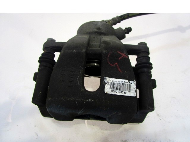 SPREDNJE LEVE ZAVORNE CELJUSTI  OEM N. 9650198780 ORIGINAL REZERVNI DEL CITROEN C2 (2004 - 2009) BENZINA LETNIK 2005