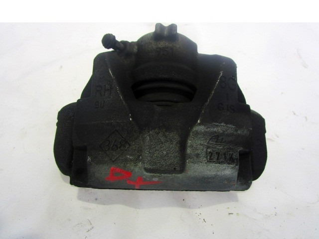 SPREDNJE DESNE ZAVORNE CELJUSTI  OEM N. 410018218R ORIGINAL REZERVNI DEL RENAULT MEGANE MK3 BZ0/1 B3 DZ0/1 KZ0/1 BER/SPORTOUR/ESTATE (2009 - 2015) BENZINA LETNIK 2010