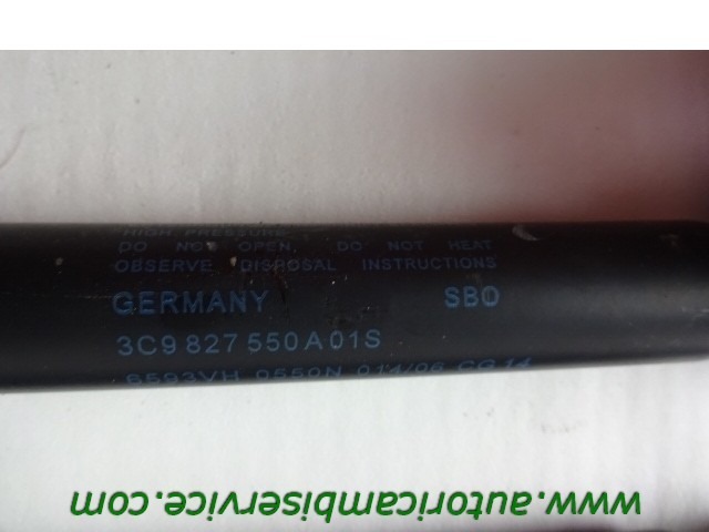 AMORTIZERJI PRTLJAZNIH VRAT  OEM N. 3C9827550A ORIGINAL REZERVNI DEL VOLKSWAGEN PASSAT B6 3C2 3C5 BER/SW (2005 - 09/2010)  DIESEL LETNIK 2006