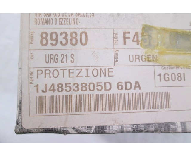 NOTRANJA OBLOGA PRAGA  OEM N. 1J4853805D ORIGINAL REZERVNI DEL VOLKSWAGEN GOLF IV 1J1 1E7 1J5 MK4 BER/SW (1998 - 2004) DIESEL LETNIK 1998