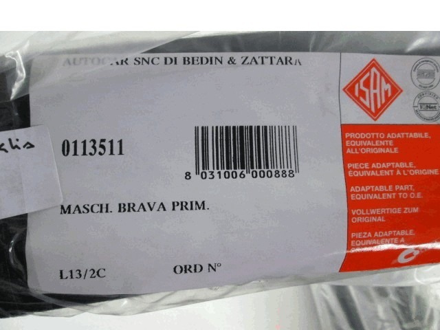 SPREDNJE OKRASNE MASKE OEM N. 712899099 ORIGINAL REZERVNI DEL FIAT BRAVA 182 (1995 - 2001) BENZINA LETNIK 1995