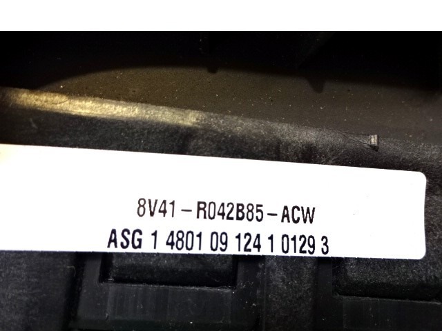 KIT AIRBAG KOMPLET OEM N. 26577 KIT AIRBAG COMPLETO ORIGINAL REZERVNI DEL FORD KUGA MK1 (05/2008 - 2012) DIESEL LETNIK 2009