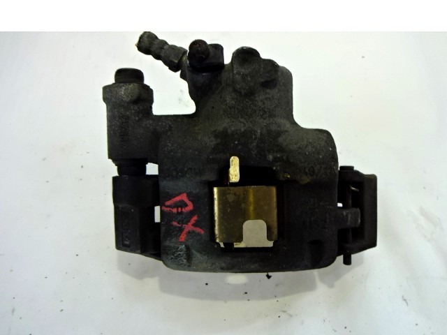 SPREDNJE DESNE ZAVORNE CELJUSTI  OEM N. 77364842 ORIGINAL REZERVNI DEL FIAT 500 CINQUECENTO 312 MK3 (2007 - 2015) BENZINA LETNIK 2007