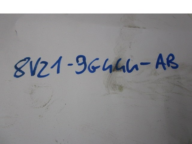 SONDA LAMBDA  OEM N. 8V21-9G444-AB ORIGINAL REZERVNI DEL FORD FIESTA CB1 CNN MK6 (09/2008 - 11/2012) BENZINA/GPL LETNIK 2009