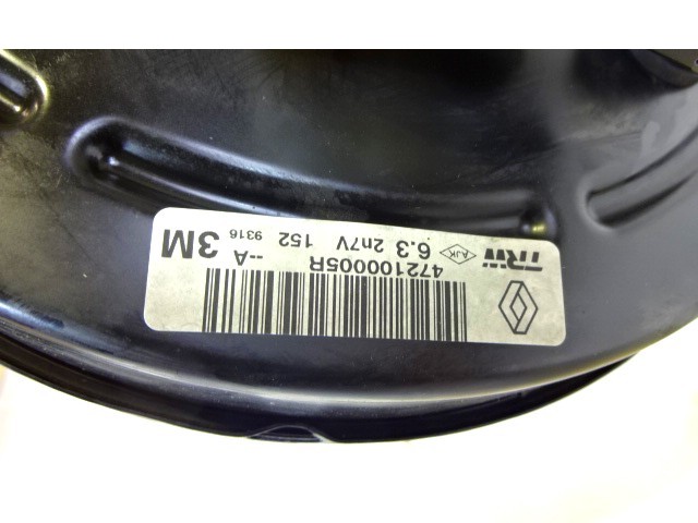 SERVO OJACEVALNIK ZAVOR S PUMPO OEM N. 472100005R ORIGINAL REZERVNI DEL RENAULT MEGANE MK3 BZ0/1 B3 DZ0/1 KZ0/1 BER/SPORTOUR/ESTATE (2009 - 2015) DIESEL LETNIK 2009