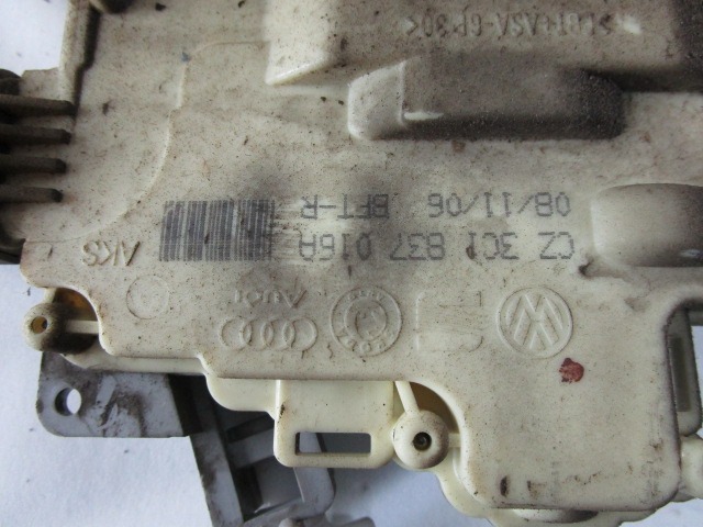 CENTRALNI ZAKLEP SPREDNJIH VRAT  OEM N. 3C1837016A ORIGINAL REZERVNI DEL VOLKSWAGEN PASSAT B6 3C2 3C5 BER/SW (2005 - 09/2010)  DIESEL LETNIK 2007