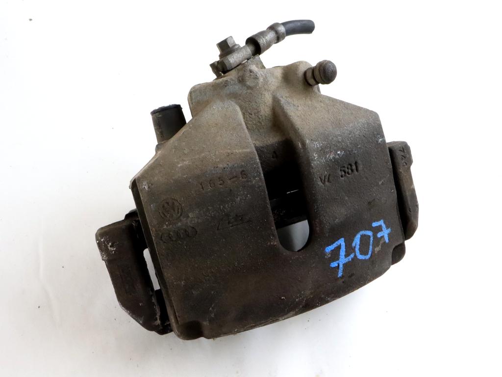 SPREDNJE LEVE ZAVORNE CELJUSTI  OEM N. 1K0615123E ORIGINAL REZERVNI DEL VOLKSWAGEN PASSAT B6 3C2 3C5 BER/SW (2005 - 09/2010)  DIESEL LETNIK 2007