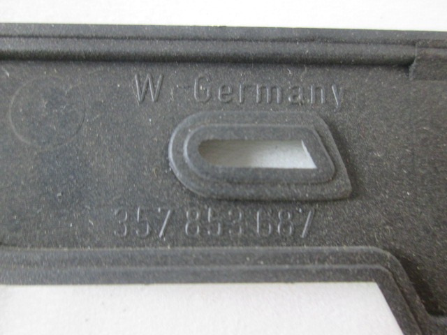 SPREDNJI IN ZADNJI EMBLEM OEM N. 357853687 ORIGINAL REZERVNI DEL VOLKSWAGEN PASSAT B3 3A2 3A5 35I BER/SW (04/1988 - 07/1993) DIESEL LETNIK 1988