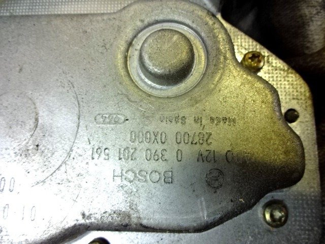 MOTORCEK ZADNJEGA BRISALCA OEM N. 0390201561 287000X000 ORIGINAL REZERVNI DEL NISSAN TERRANO II R20 R (1999 - 2002) DIESEL LETNIK 2001