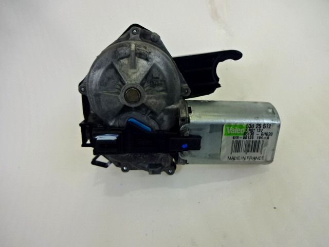 MOTORCEK ZADNJEGA BRISALCA OEM N. 53025512 85130-0H020 ORIGINAL REZERVNI DEL CITROEN C1 (2005 - 2014) BENZINA LETNIK 2010