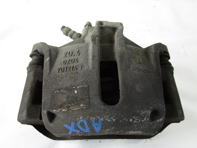 SPREDNJE DESNE ZAVORNE CELJUSTI  OEM N. 4400P1 ORIGINAL REZERVNI DEL PEUGEOT 206 / 206 CC 2A/C 2D 2E/K R (2003 - 10/2008) DIESEL LETNIK 2005