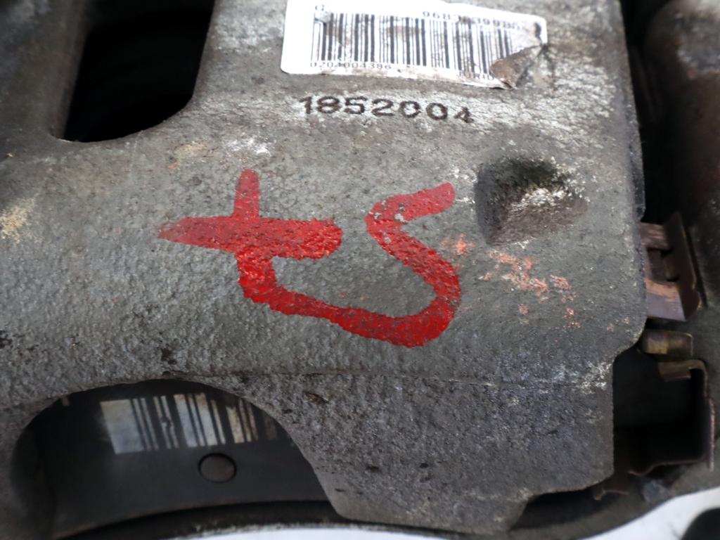 SPREDNJE LEVE ZAVORNE CELJUSTI  OEM N. 9683839980 ORIGINAL REZERVNI DEL PEUGEOT 208 CA CC MK1 (2012 -2019) DIESEL LETNIK 2012