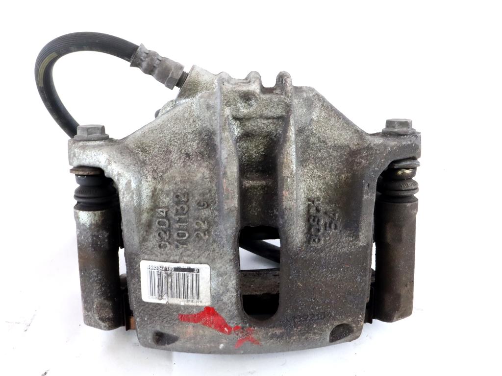 SPREDNJE DESNE ZAVORNE CELJUSTI  OEM N. 9683840180 ORIGINAL REZERVNI DEL PEUGEOT 208 CA CC MK1 (2012 -2019) DIESEL LETNIK 2012