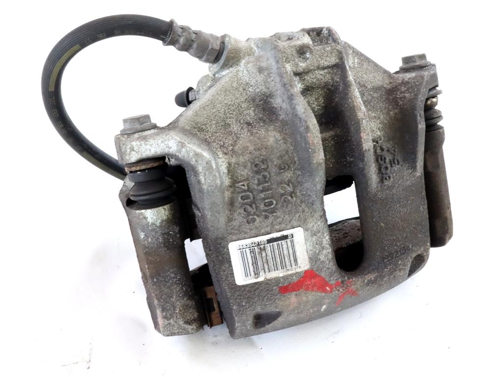 SPREDNJE DESNE ZAVORNE CELJUSTI  OEM N. 9683840180 ORIGINAL REZERVNI DEL PEUGEOT 208 CA CC MK1 (2012 -2019) DIESEL LETNIK 2012