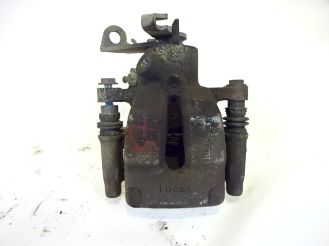 ZADNJE LEVE ZAVORNE CELJUSTI  OEM N. 7701206344 ORIGINAL REZERVNI DEL RENAULT SCENIC JA0/1 FA0 MK1 R (1999 - 2003) DIESEL LETNIK 2002