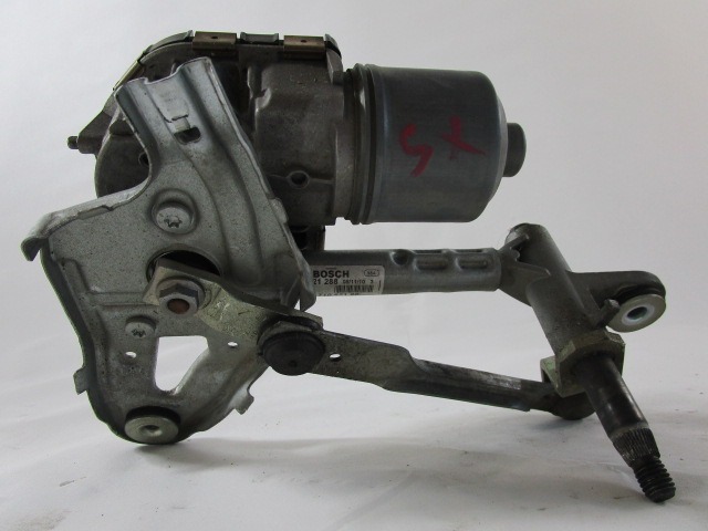 MOTORCEK PREDNJIH BRISALCEV OEM N. 1397220576 ORIGINAL REZERVNI DEL PEUGEOT 3008 MK1 0U (2009 - 2016) DIESEL LETNIK 2011