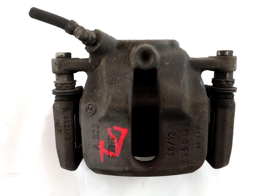 SPREDNJE DESNE ZAVORNE CELJUSTI  OEM N. 77364337 ORIGINAL REZERVNI DEL LANCIA Y YPSILON 843 (2003-2006) BENZINA LETNIK 2006