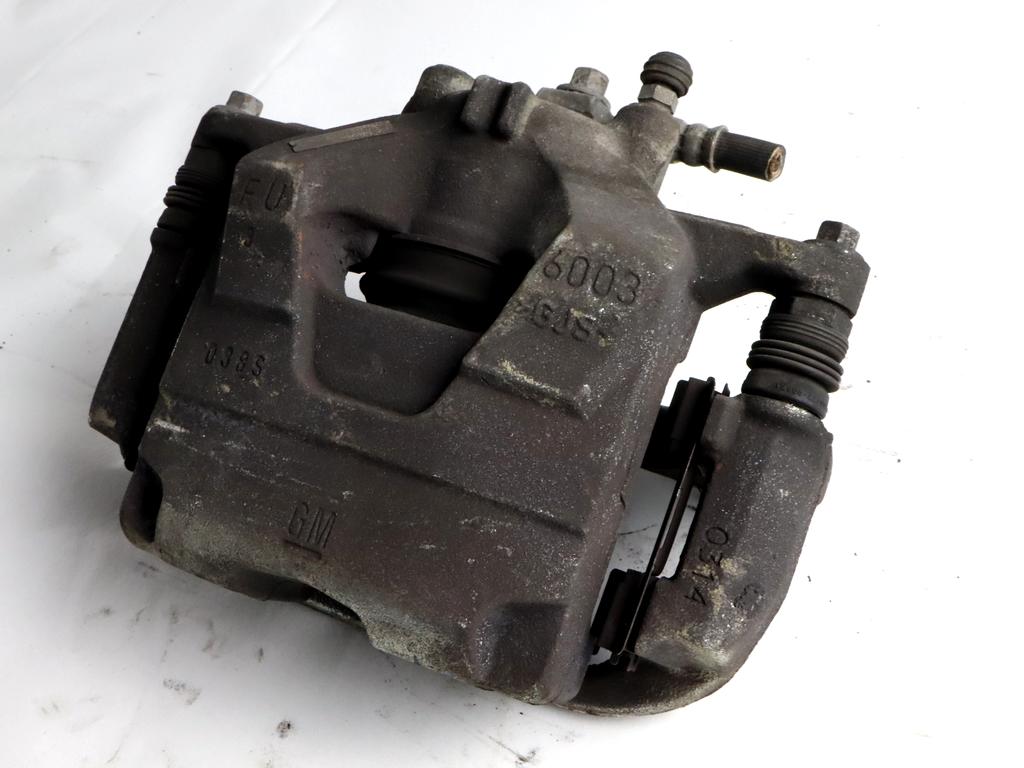 SPREDNJE LEVE ZAVORNE CELJUSTI  OEM N. 13301226 ORIGINAL REZERVNI DEL OPEL ASTRA J P10 5P/3P/SW (2010 - 2015) DIESEL LETNIK 2014