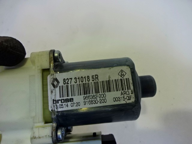 MOTORCEK ELEKTRICNEGA POMIKA ZADNJEGA STEKLA  OEM N. 130822330 ORIGINAL REZERVNI DEL RENAULT MEGANE MK3 BZ0/1 B3 DZ0/1 KZ0/1 BER/SPORTOUR/ESTATE (2009 - 2015) DIESEL LETNIK 2014