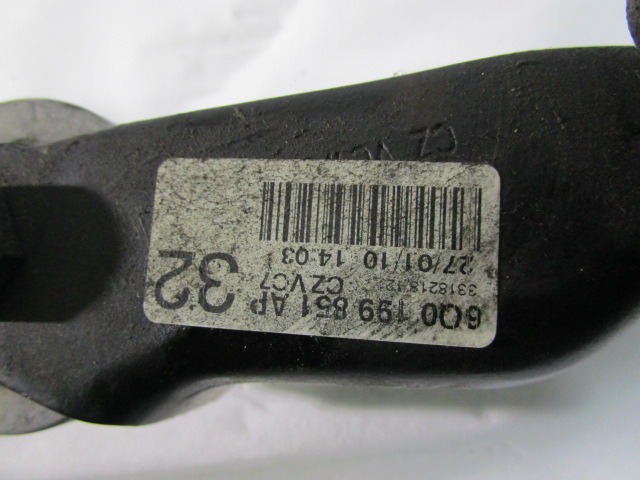 NOSILCI MOTORJA/DRUGO OEM N. 6Q0199851AP ORIGINAL REZERVNI DEL VOLKSWAGEN POLO 6R1 6C1 (06/2009 - 02/2014) DIESEL LETNIK 2010