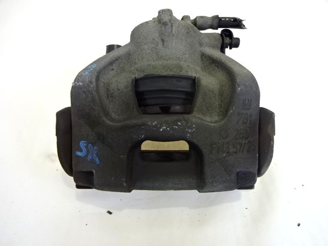 SPREDNJE LEVE ZAVORNE CELJUSTI  OEM N. 77364225 ORIGINAL REZERVNI DEL FIAT CROMA 194 MK2 (2005 - 10/2007)  DIESEL LETNIK 2007