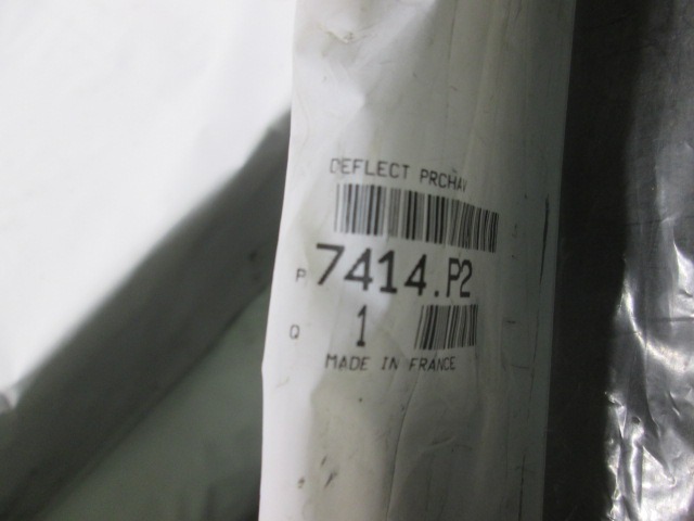 OKRASNI PROFILI SPREDNJEGA ODBIJACA  OEM N. 9628579577 ORIGINAL REZERVNI DEL PEUGEOT 206 / 206 CC 2A/C 2D 2E/K (1998 - 2003) BENZINA LETNIK 2001