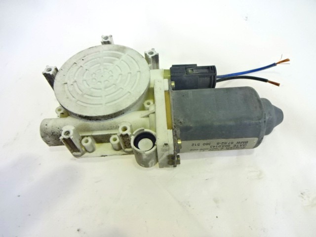 MOTORCEK ELEKTRICNEGA POMIKA ZADNJEGA STEKLA  OEM N. 67628360512 ORIGINAL REZERVNI DEL BMW SERIE 5 E39 BER/SW (1995 - 08/2000) BENZINA LETNIK 1998