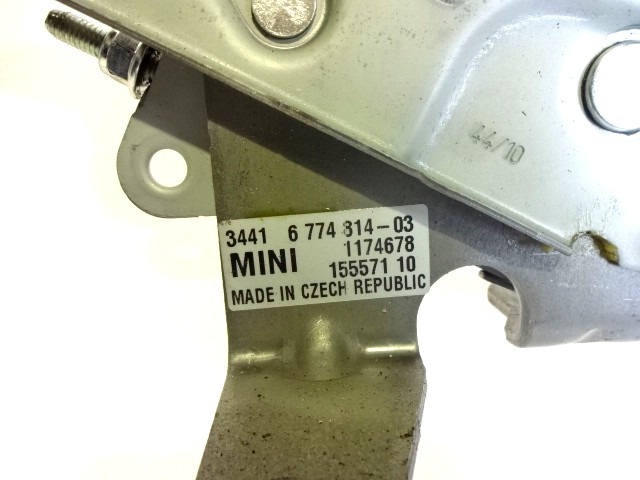 OEM N. 34416774814 ORIGINAL REZERVNI DEL MINI ONE / COOPER BERLINA CABRIO R56 R57 (2007 - 2013) BENZINA LETNIK 2011