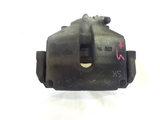 SPREDNJE LEVE ZAVORNE CELJUSTI  OEM N. 1K0615123E ORIGINAL REZERVNI DEL VOLKSWAGEN GOLF VI 5K1 517 AJ5 MK6 (2008-2012) DIESEL LETNIK 2010