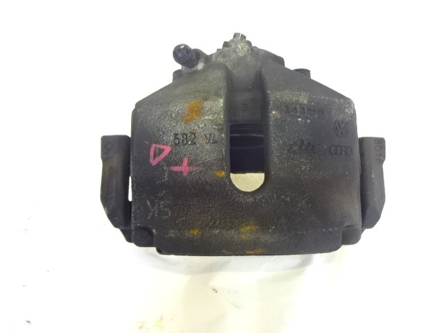 SPREDNJE DESNE ZAVORNE CELJUSTI  OEM N. 1K0615124E ORIGINAL REZERVNI DEL VOLKSWAGEN GOLF VI 5K1 517 AJ5 MK6 (2008-2012) DIESEL LETNIK 2010