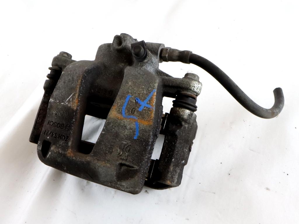 SPREDNJE LEVE ZAVORNE CELJUSTI  OEM N. 93191695 ORIGINAL REZERVNI DEL OPEL CORSA D R S07 (02/2011 - 2014) BENZINA/GPL LETNIK 2012