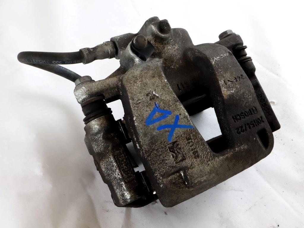 SPREDNJE DESNE ZAVORNE CELJUSTI  OEM N. 93191696 ORIGINAL REZERVNI DEL OPEL CORSA D R S07 (02/2011 - 2014) BENZINA/GPL LETNIK 2012