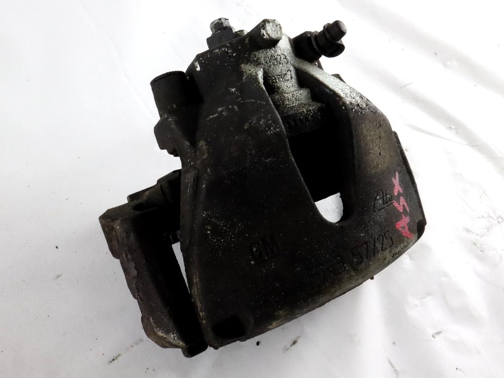 SPREDNJE LEVE ZAVORNE CELJUSTI  OEM N. 93176426 ORIGINAL REZERVNI DEL OPEL ASTRA H A04 L48 L08 L35 L67 R 5P/3P/SW (2007 - 2010) DIESEL LETNIK 2007