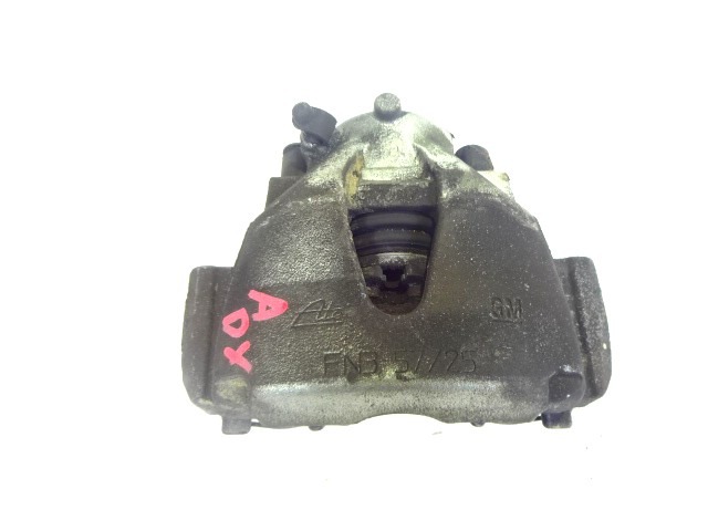 SPREDNJE DESNE ZAVORNE CELJUSTI  OEM N. 93176427 ORIGINAL REZERVNI DEL OPEL ASTRA H A04 L48 L08 L35 L67 R 5P/3P/SW (2007 - 2010) DIESEL LETNIK 2007