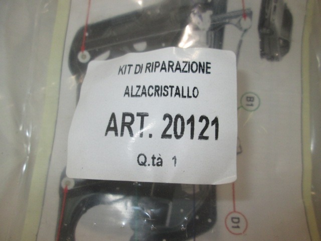 MEHANIZEM DVIGA SPREDNJIH STEKEL  OEM N.  ORIGINAL REZERVNI DEL VOLKSWAGEN NEW BEETLE 9C1 1C1 1Y7 (1999 - 2006) DIESEL LETNIK 2005