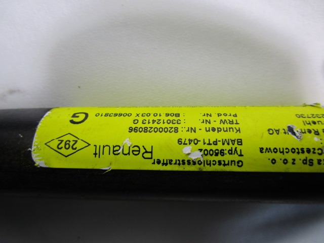 KIT AIRBAG KOMPLET OEM N. 17985 KIT AIRBAG COMPLETO ORIGINAL REZERVNI DEL NISSAN KUBISTAR X76 (2003 - 2009) DIESEL LETNIK 2004