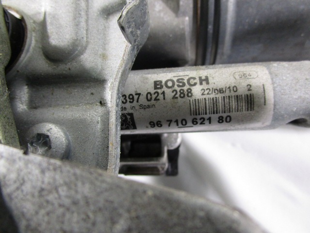 MOTORCEK PREDNJIH BRISALCEV OEM N. 1397220576 ORIGINAL REZERVNI DEL PEUGEOT 5008 0U 0E MK1 (2009 - 2013) DIESEL LETNIK 2010